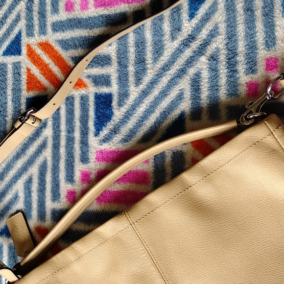 Vintage Coach Pabble leather large crossbody/shoulder bag - Picture 7 of 8